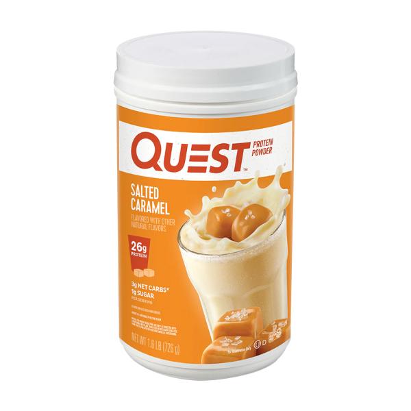 Quest Nutritionプロテインパウダーソルテッドキャラメル21サービング、726 g