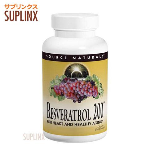 ［ お得サイズ ］ レスベラトロール 200mgResveratrol 200Source Natu...