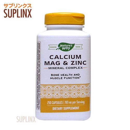 ［ お得サイズ ］ カルシウム マグネシウム＆ジンクCalcium Mag ＆ ZincNature...