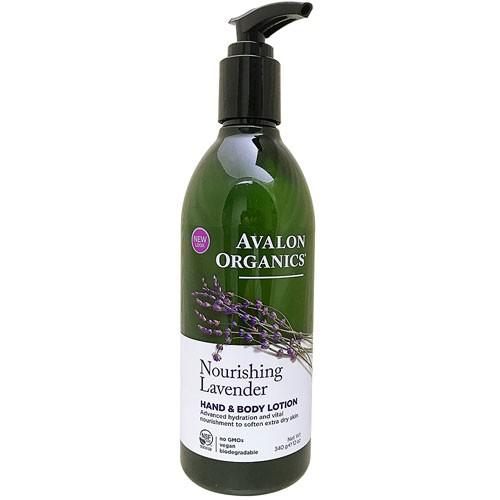 アバロンオーガニック ハンド＆ボディローション ラベンダー　340g