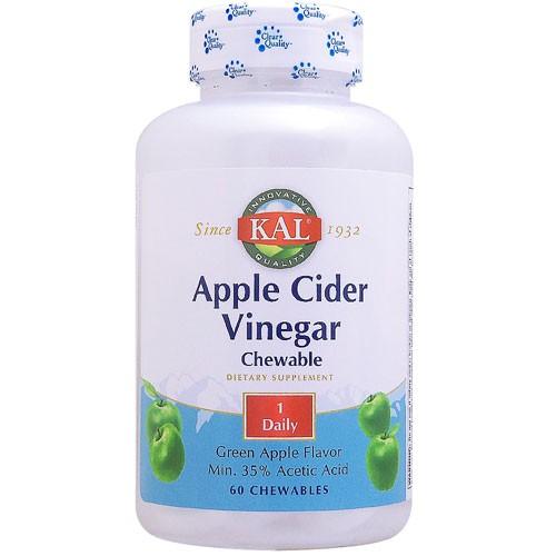 アップルサイダービネガー リンゴ酢 　500mg チュワブル　60粒