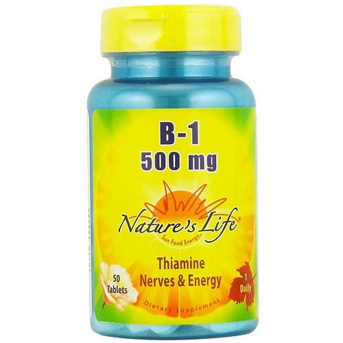 ビタミンB1 チアミン 500mg 50粒  