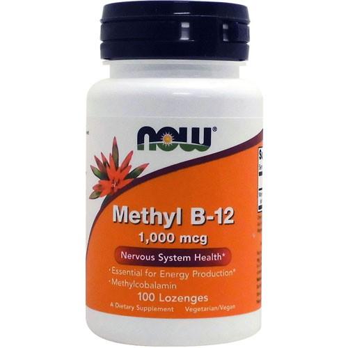 メチルB12 ビタミンB12  1000mcg 100粒 NOW