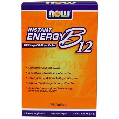 インスタントエネルギーB12 個別パックで素早くエネルギー補給  NOW