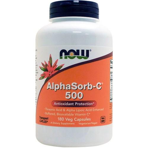 お得サイズ  アルファソーブC 500mg 180粒 トレオン酸＆アルファリポ酸強化型ビタミンC  ...