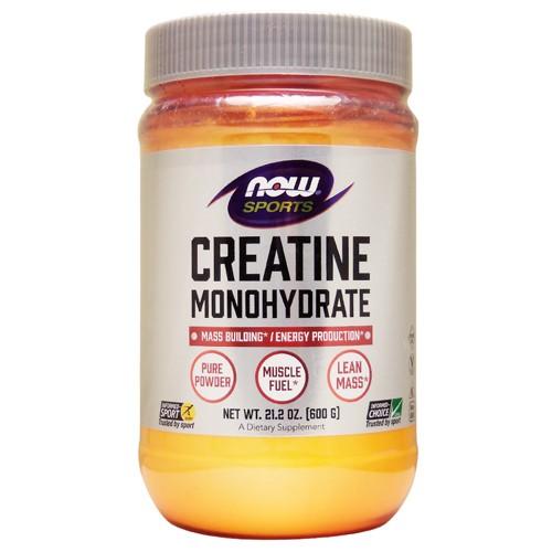 クレアチンモノハイドレート 100％ピュアパウダー 600g NOW