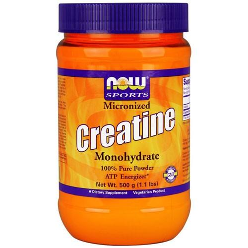 マイクロナイズド クレアチンパウダー 500g NOW