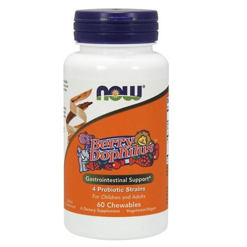 お子様用 ベリードフィルス チュワブル 2歳からのプロバイオティクス  ベリー　60粒