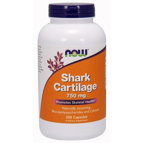 コンドロイチン豊富なサメ軟膏 シャ−ク カーティレッジ 鮫軟骨 750mg 300粒 NOW
