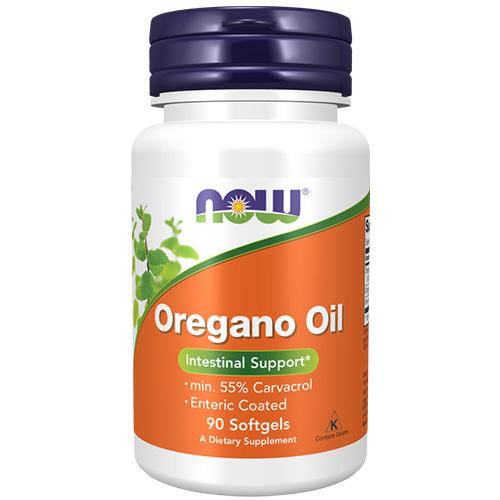 オレガノオイル (カルバクロール55％以上配合) Oregano Oil 90粒 NOW ナウ