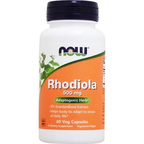 ロディオラ 500mg 60粒 NOW