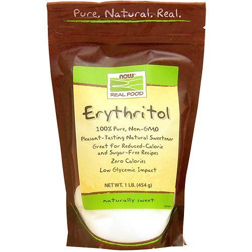 エリスリトール 100％ピュア 454g 砂糖代替甘味料  NOW