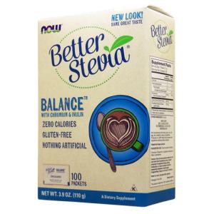 ステビアバランス イヌリン＆クロミウム配合  NOW