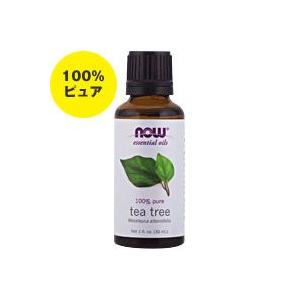 100％ピュア ティーツリー エッセンシャルオイル 30ml NOW｜suplinx