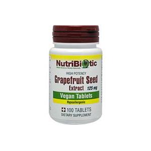 GSE ビーガンタブレット グレープフルーツシード エキス 125mg 100粒