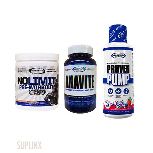 ギャスパリ プレワーク・パンプ＆マルチビタミンセット（ノーリミット#ホワイトピーチ・PUMP#ミック...