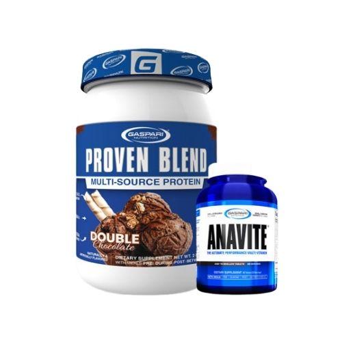 【初心者オススメお得セット】ギャスパリプロテイン＃ダブルチョコレート 28回分＆【お試し版】アナバイ...