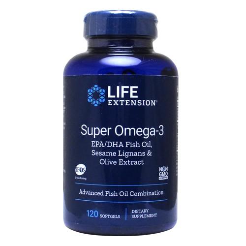 スーパーオメガ３　EPA/DHA＆ゴマリグナン+オリーブエキス 120粒
