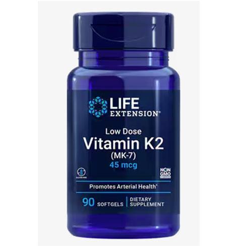 低用量ビタミンK2（メナキノン-7） 45mcg 90粒　Low-Dose Vitamin K2 4...