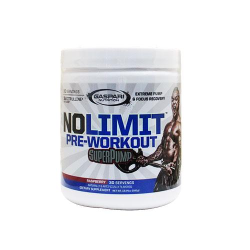 ノーリミットプレワークアウト スーパーパンプ ラズベリー 381g   No Limit Pre-W...