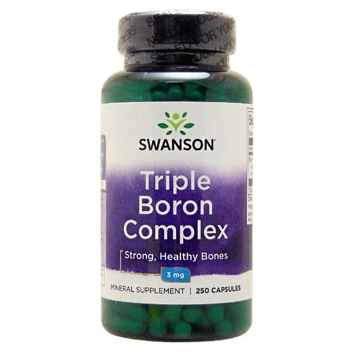 トリプル ボロン ホウ素  コンプレックス 3mg 250粒 Swanson スワンソン  ボロンサ...