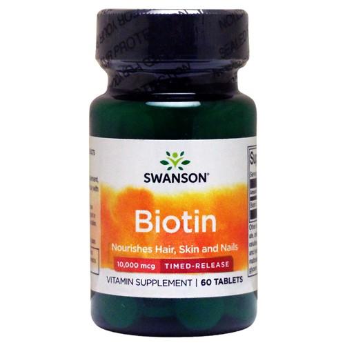 ビオチン ビタミンＨ 10000mcg 10mg/タイムリリース型  60粒