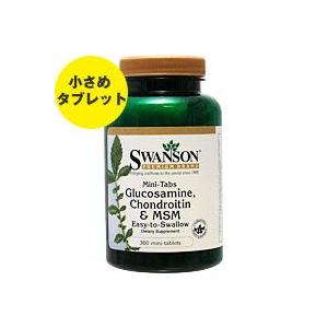 グルコサミン コンドロイチン+MSM ミニタブレット 360粒