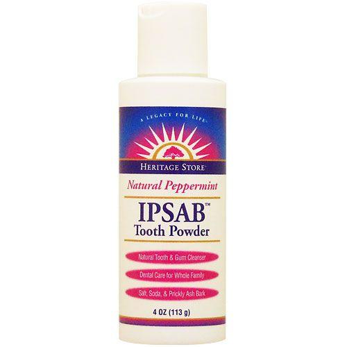 IPSAB トゥースパウダー 粉末状自然派塩ハミガキ粉  113g