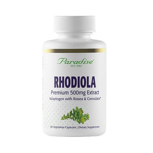 ロディオラ プレミアムエキス 500mg 60粒  Paradise Herbs and Essen...