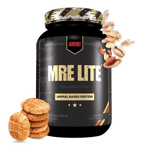 MRE LITE（アニマルベース / リアルホールフード プロテイン）　ピーナッツバタークッキー　8...