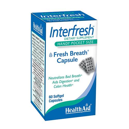 インターフレッシュ（エチケットケア） 60粒 Interfresh　Health Aid(ヘルスエイ...