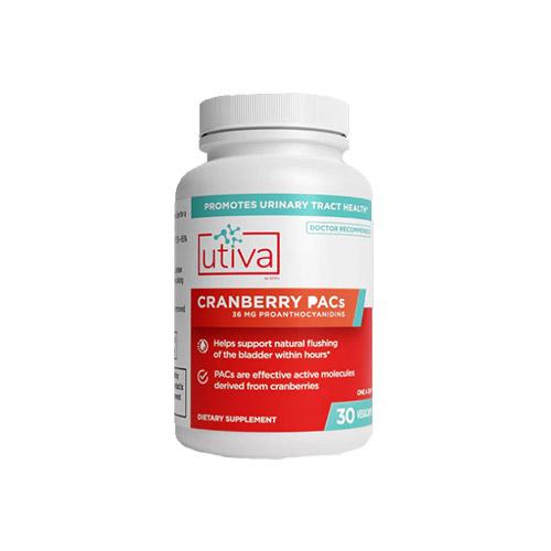 クランベリー 36mg PACs 30粒　Cranberry PACs Utiva（ウティバ）女性の...