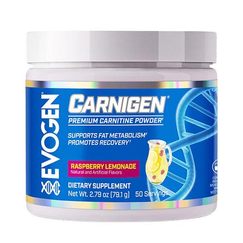 カルニジェン プレミアム カルニチン パウダー ラズベリーレモネード 79.1g  EVOGEN エ...