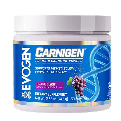 カルニジェン プレミアム カルニチン パウダー グレープブラスト 74.5g  EVOGEN エボジ...