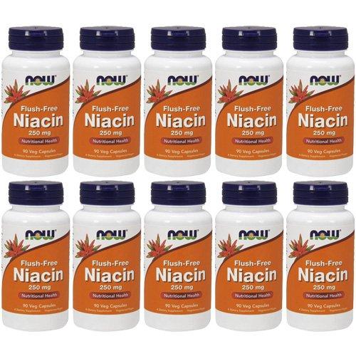 【10個セット】フラッシュフリー ナイアシン（ビタミンB3）250mg 90粒    ビタミン ナイ...