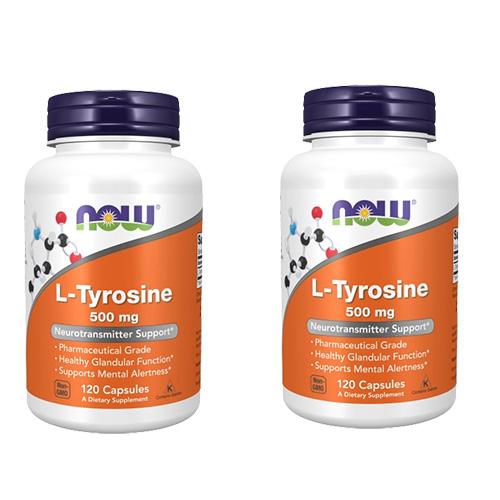【2個セット】［ お得サイズ ］ Lチロシン 500mg L-Tyrosine 500mg 120粒...