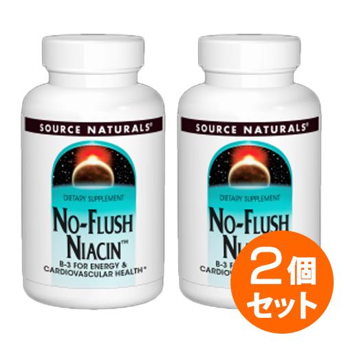 【2個セット】ノーフラッシュナイアシン（ビタミンB3）　60粒   ビタミン ナイアシン Sourc...
