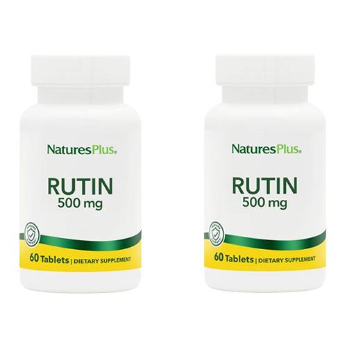 【2個セット】ルチン 500mg 60粒 Rutin　Nature's Plus ネイチャーズプラス