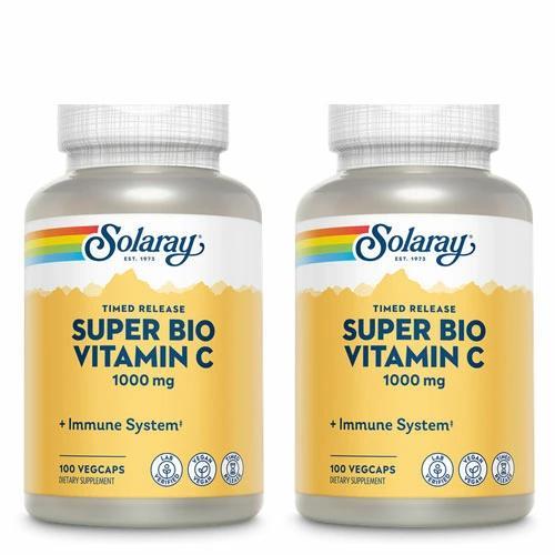 2個セット   お得サイズ   スーパー バイオ ビタミンC バッファード 2段階タイムリリース型 ...