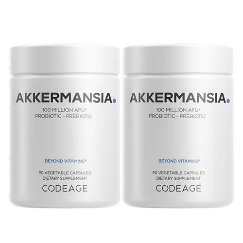 【2個セット】アッカーマンシア/痩せ菌・若見え菌 （菌数：１億個） 90粒 Akkermansia　...