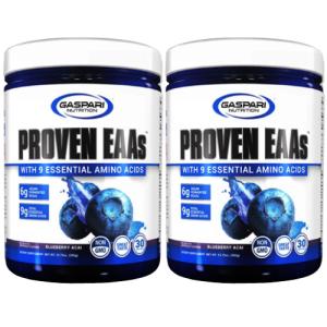 2個セット プルーブン EAA　ブルーベリーアサイー 390g Proven EAA w/ 9 Gaspari Nutrition トリプトファン配合必須アミノ酸 ガスパリ ギャスパリ