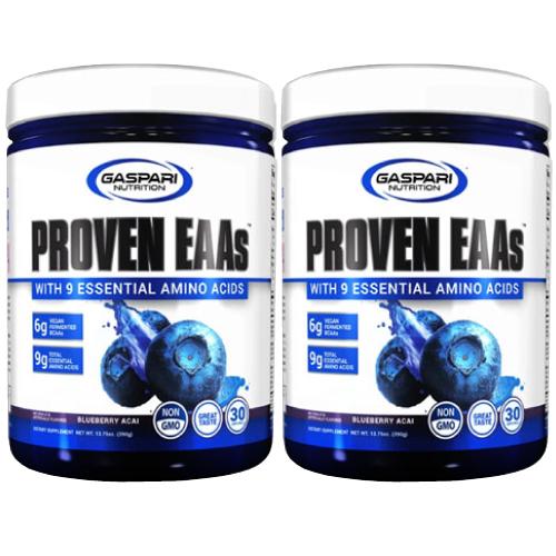 2個セット プルーブン EAA　ブルーベリーアサイー 390g Proven EAA w/ 9 Ga...