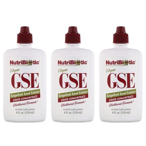 3個セット お得サイズ GSEリキッド グレープフルーツシードエキス 118ml
