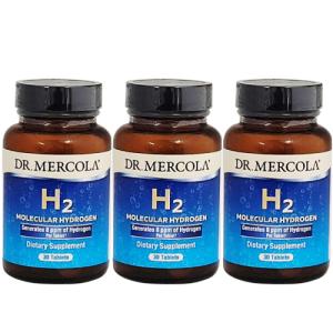 3個セット H2 モレキュラーハイドロゲン 水素 サプリ  30粒｜suplinx