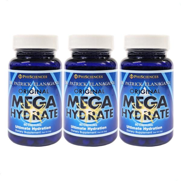 3個セット メガハイドレート 水素含有シリカ 60粒　TOP1