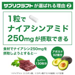 ナイアシンアミド (ビタミンB3) 250mg...の詳細画像3