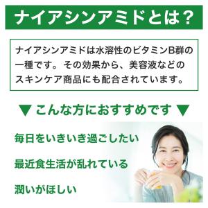 ナイアシンアミド (ビタミンB3) 500mg...の詳細画像2