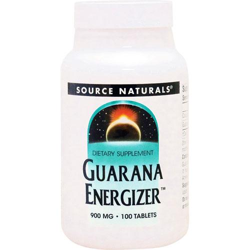Source Naturals（ソースナチュラルズ）ガラナ エナジャイザー 900mg 100粒 |...