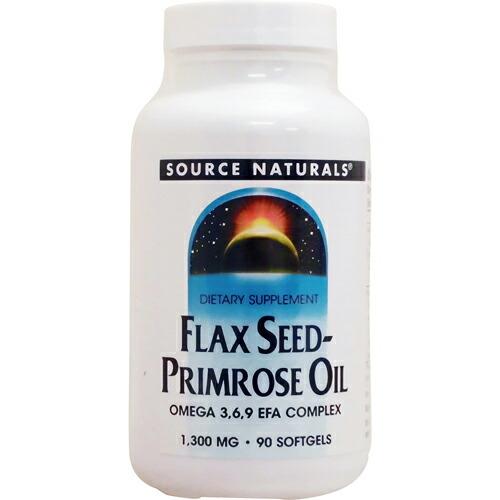 Source Naturals（ソースナチュラルズ）フラックスシードオイル（亜麻仁油）＋月見草オイル...
