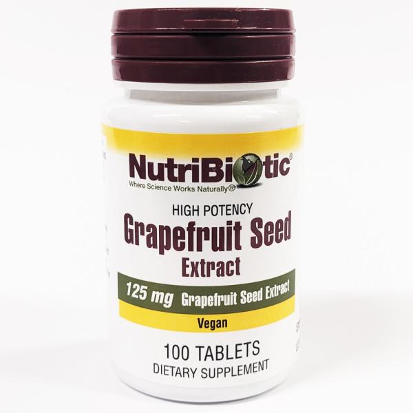 NutriBiotic（ニュートラバイオティック）GSEタブレット 125mg／100タブレット